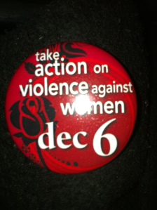 YWCA Rose Campaign Button 2012